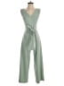 Calvin Klein Solid Green Jumpsuit Size 2 - photo 1
