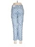 Talbots Print Blue Casual Pants Size 4 - photo 2