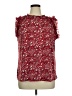 Notations Red Short Sleeve Blouse Size XL - photo 1