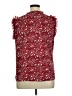 Notations Red Short Sleeve Blouse Size XL - photo 2