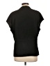 Assorted Brands 100% Terylene Black Short Sleeve Blouse Size L - photo 2