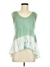 Freeloader 100% Rayon Green Tank Top Size M - photo 1