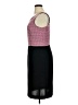 Karin Stevens 100% Polyester Color Block Burgundy Cocktail Dress Size 14 - photo 5