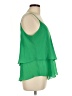 Annabella 100% Polyester Green Sleeveless Blouse Size L - photo 4