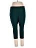 Roaman's Solid Green Active Pants Size 18 (L) - photo 1