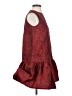 Unbranded 100% Polyester Burgundy Cocktail Dress Size EU 36 / US 6 - photo 4