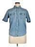 Levi's 100% Cotton Blue Short Sleeve Button-Down Shirt Size XL - photo 1
