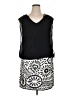 Jkara 100% Polyester Graphic Black Cocktail Dress Size 16 - photo 1