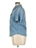 Levi's 100% Cotton Blue Short Sleeve Button-Down Shirt Size XL - photo 5