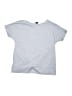 J.Crew 100% Polyester Gray Short Sleeve Top Size Medium 10/12 - photo 2