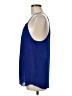 Ramy Brook 100% Silk Solid Blue Sleeveless Silk Top Size M - photo 5
