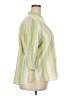 Krazy Kat Green 3/4 Sleeve Button-Down Shirt Size 3X - photo 4