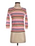 J.Crew 100% Cashmere Stripes Pink Cashmere Pullover Sweater Size XXS - photo 1