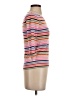 J.Crew 100% Cashmere Stripes Pink Cashmere Pullover Sweater Size XXS - photo 4
