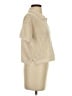 Happily Grey Ivory Short Sleeve Blouse Size S - photo 4