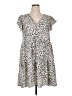 Beeson River 100% Polyester Animal Print Ivory Casual Dress Size XL - photo 1
