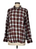 J.Crew 100% Cotton Plaid Red Long Sleeve Button-Down Shirt Size 8 - photo 1