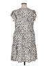 Beeson River 100% Polyester Animal Print Ivory Casual Dress Size XL - photo 2