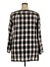Ann Taylor LOFT Black Long Sleeve Blouse Size XL - photo 2