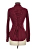 Venus Burgundy Long Sleeve Blouse Size 9 - photo 2