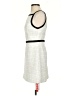 Cider 100% Polyester Tweed Ivory Cocktail Dress Size S - photo 5