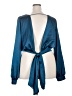 Renee C. Teal Long Sleeve Blouse Size 2X - photo 2