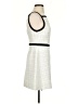 Cider 100% Polyester Tweed Ivory Cocktail Dress Size S - photo 4