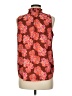 Ann Taylor LOFT 100% Polyester Brown Sleeveless Blouse Size M - photo 2