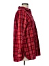 Talbots Plaid Red Long Sleeve Button-Down Shirt Size 12 - photo 4