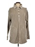 Mono b Tan Long Sleeve Blouse Size L - photo 1