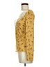 Shein Yellow Long Sleeve Blouse Size M - photo 5