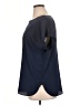 Norma Kamali Blue Short Sleeve Blouse Size 1X (estimated) - photo 5