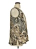 Kaktus 100% Polyester Gold Sleeveless Blouse Size XL - photo 4