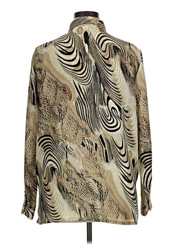 Kaktus Long Sleeve Button-Down Shirt (view 2)