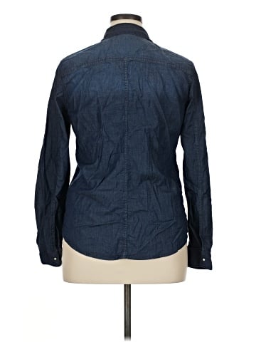 CALVIN KLEIN JEANS Long Sleeve Button-Down Shirt (view 2)