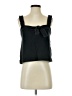 TeXTURE & THREAD Madewell 100% Cotton Black Sleeveless Top Size S - photo 1