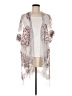 Assorted Brands Ivory Burgundy Kimono One size - photo 1