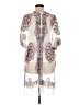 Assorted Brands Ivory Burgundy Kimono One size - photo 2