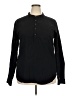 MAX 100% Cotton Black Long Sleeve Button-Down Shirt Size XXL - photo 1