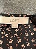 Ann Taylor LOFT 100% Polyester Black Sleeveless Blouse Size XS - photo 7