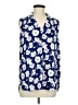 Anne Klein Blue Sleeveless Blouse Size M - photo 1