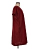 Assorted Brands Solid Burgundy Casual Dress Size M - photo 4