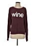 Wildfox Burgundy Sweatshirt Size Sm (1 or S) - photo 1