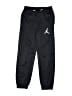Air Jordan 100% Polyester Black Sweatpants Size 10 - photo 1