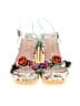 Betsey Johnson Floral White Heels Size 11 - photo 2