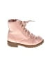 Wonder Nation Pink Ankle Boots Size 7 (kids) - photo 1