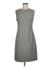 Theory Solid Gray Casual Dress Size 8 - photo 1