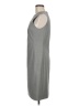 Theory Solid Gray Casual Dress Size 8 - photo 5