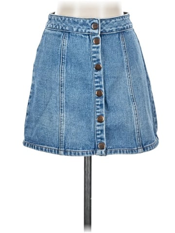 Bullhead Denim Skirt (view 1)