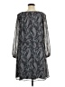 Krazy Kat 100% Polyester Paisley Gray Casual Dress Size XL - photo 2